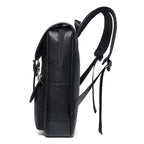Premium Leather Laptop Backpack