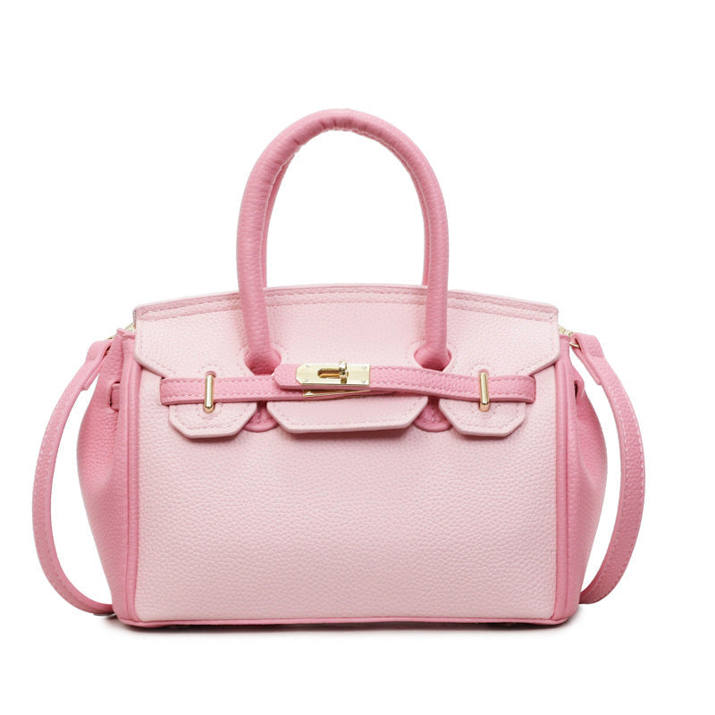 Women's mini handbag with stylish detail-https://detail.1688.com/offer/1017744500307.html-Calm Wears-Rosa-S-Calm Wears