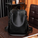 Structured Leather Backpack