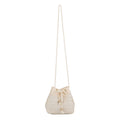 Bohemian-Inspired Woven Mini Drawstring Bag