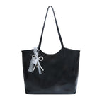 Women's stylish tote bag with practical inner pockets-https://detail.1688.com/offer/914664890411.html-Calm Wears-White-nothing-Calm Wears