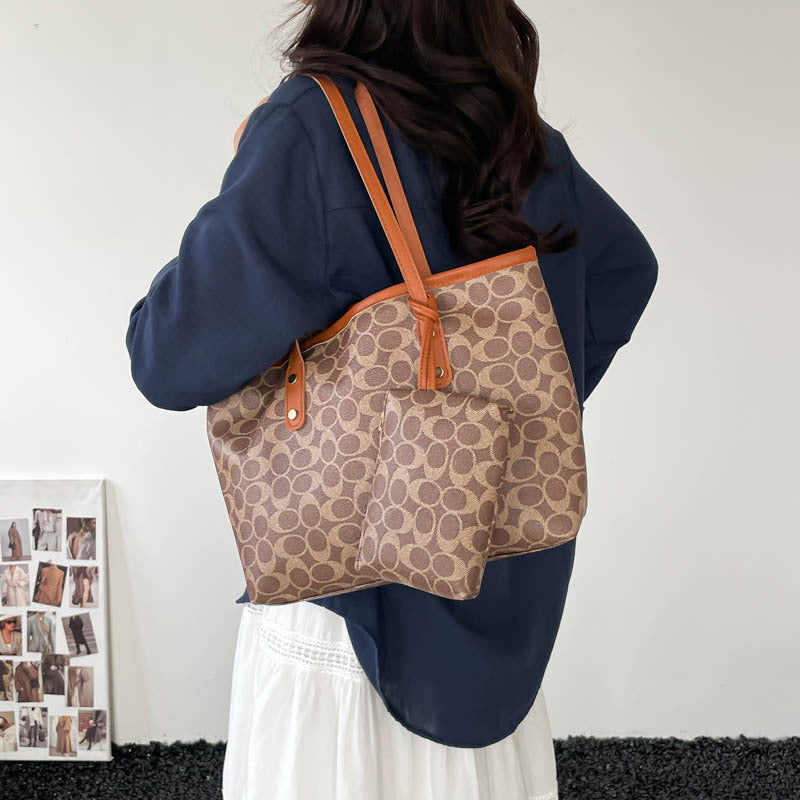 Women's tote bag with practical inner pocket and elegant design-https://detail.1688.com/offer/1039491780207.html-Calm Wears-Braun-nothing-Calm Wears