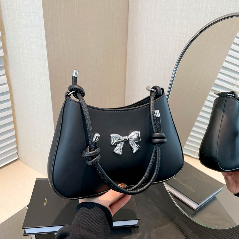 Elegant Bow Detail Crossbody Bag