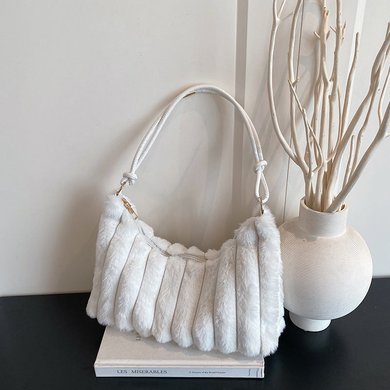 WoPlush Texture Evening Handbag