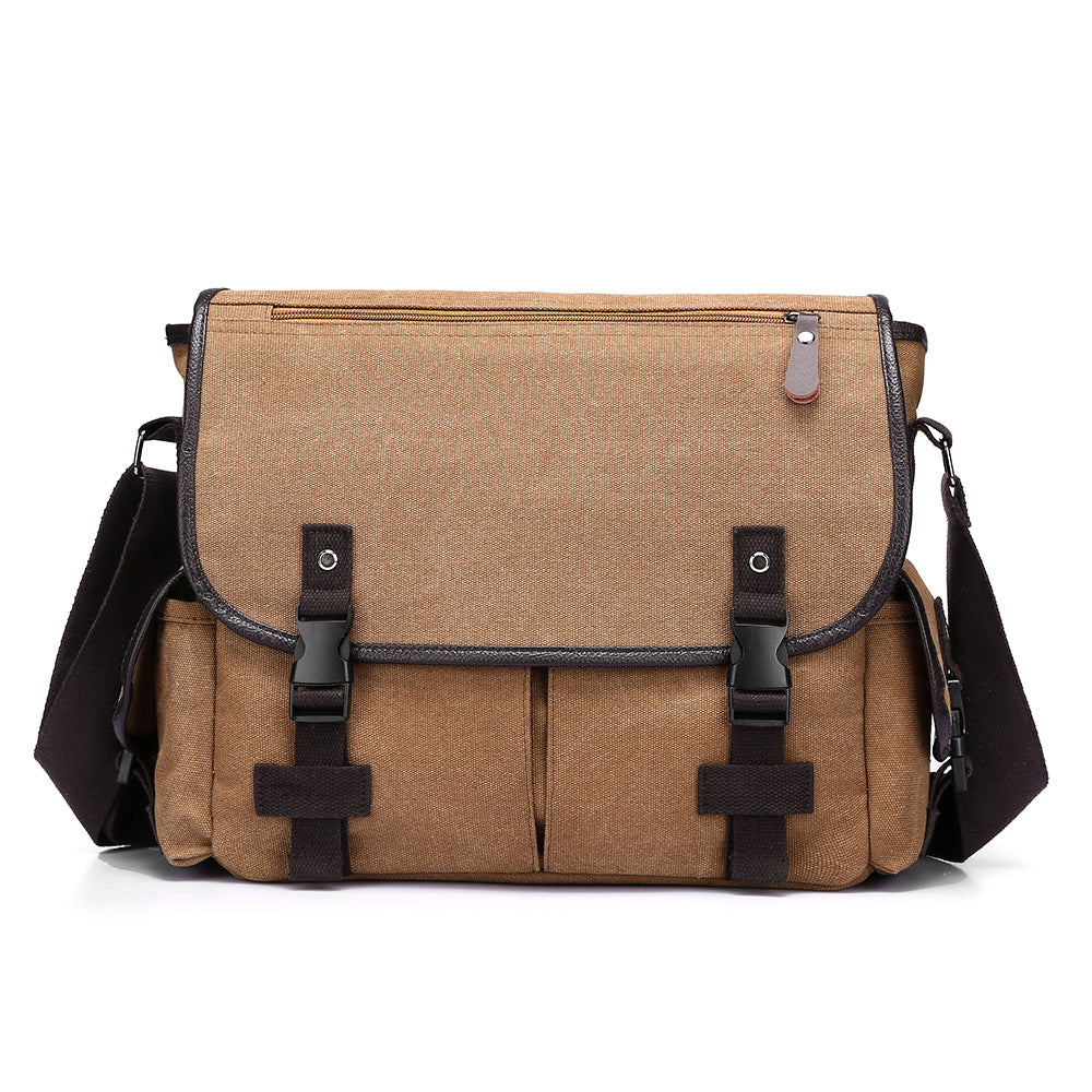 Unisex Casual Canvas Shoulder Bag
