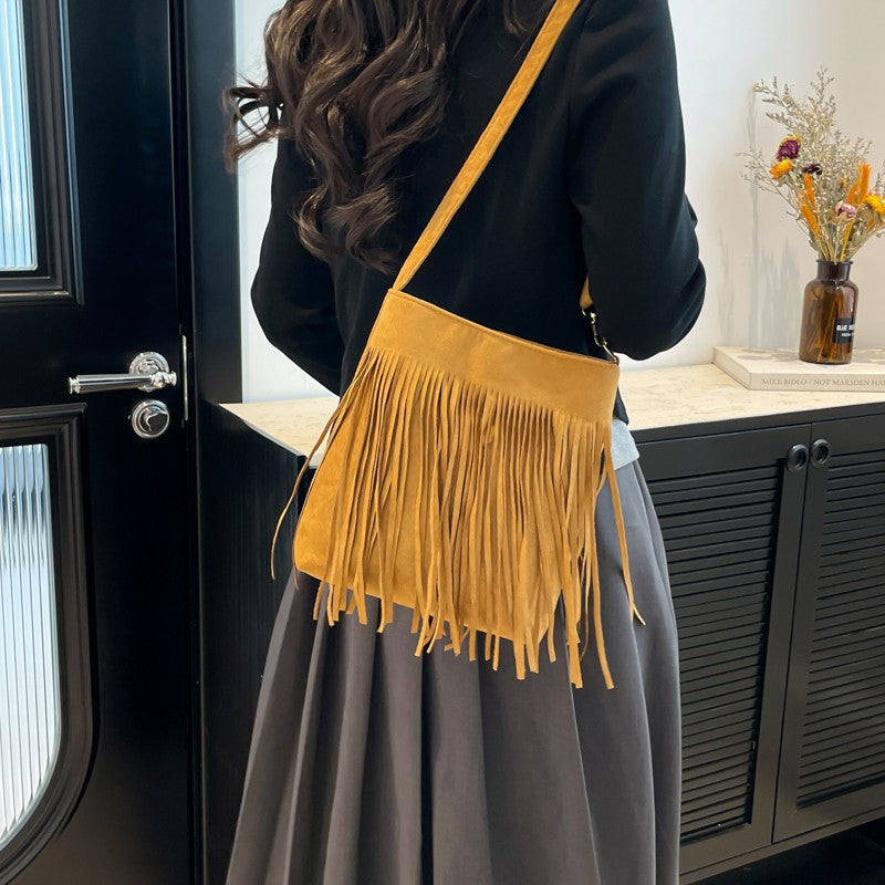 WoFringe Detail Bohemian Crossbody Bag