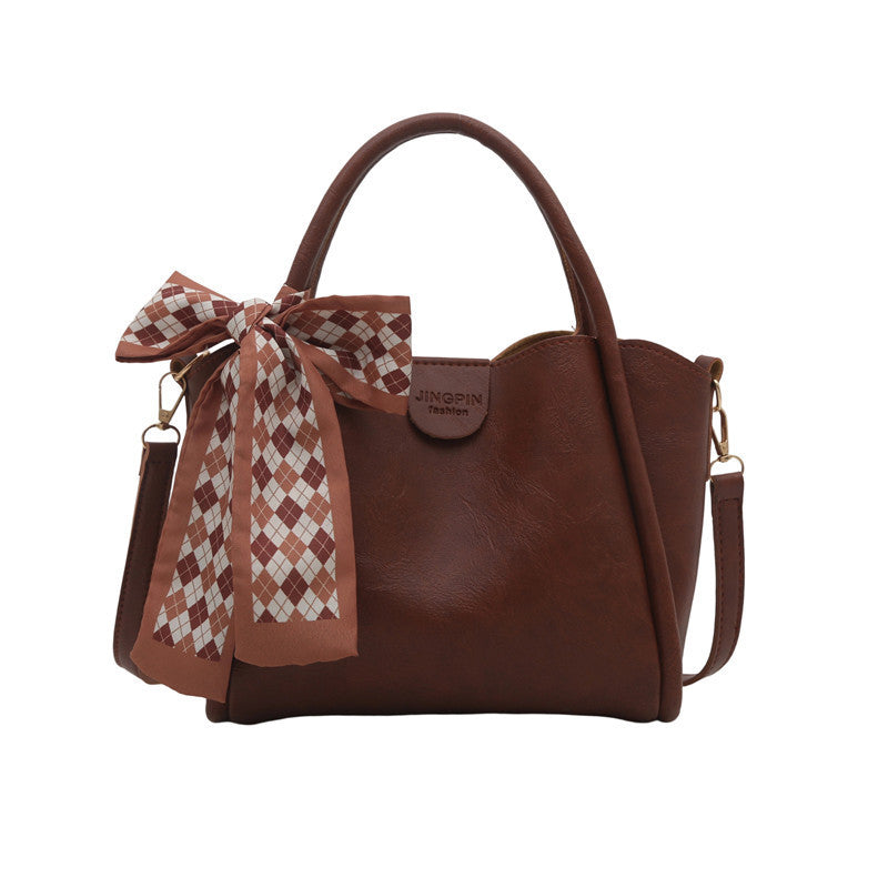 Elegant Bow Accent Handbag