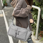 Playful Patterned Travel Duffel Bag