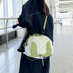 Lightweight Multi-Compartment Crossbody Bag