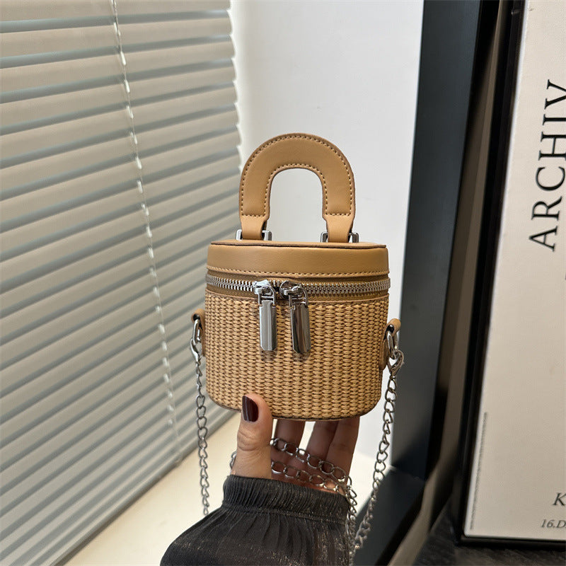 Women's mini backpack handbag with elegant zipper and practical carrying handle-https://detail.1688.com/offer/935451792322.html-Calm Wears-Braun-nothing-Calm Wears