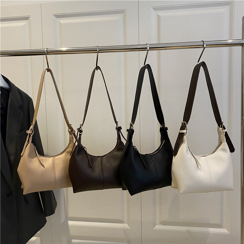 Modern Structured Hobo Bag