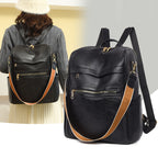 Premium Leather Backpack Calm Wears