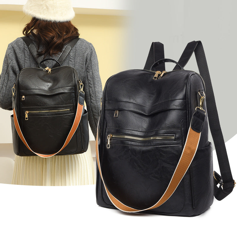 Premium Leather Backpack Calm Wears