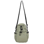 Practical crossbody backpack with multifunctional compartments