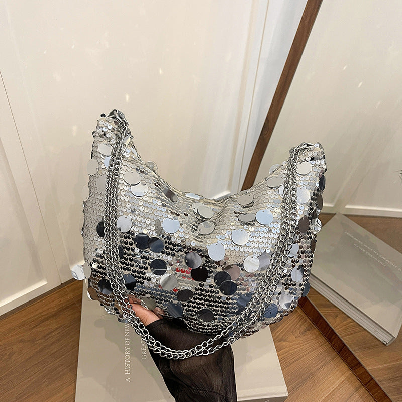 WoSequin Embellished Evening Handbag