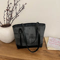 Stylish Textured Utility Tote Bag