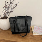 Stylish Textured Utility Tote Bag