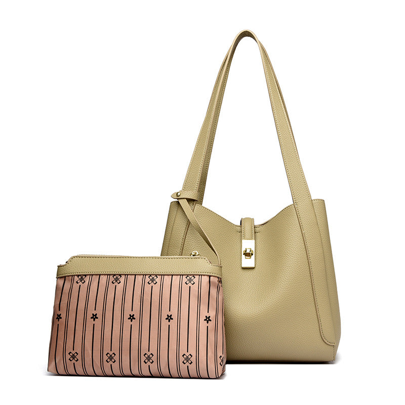 Elegant Structured Shoulder Tote