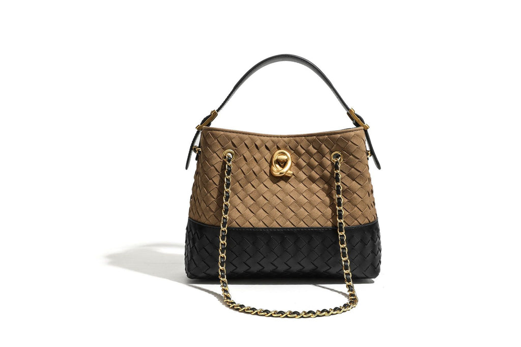 Woven Bucket Handbag