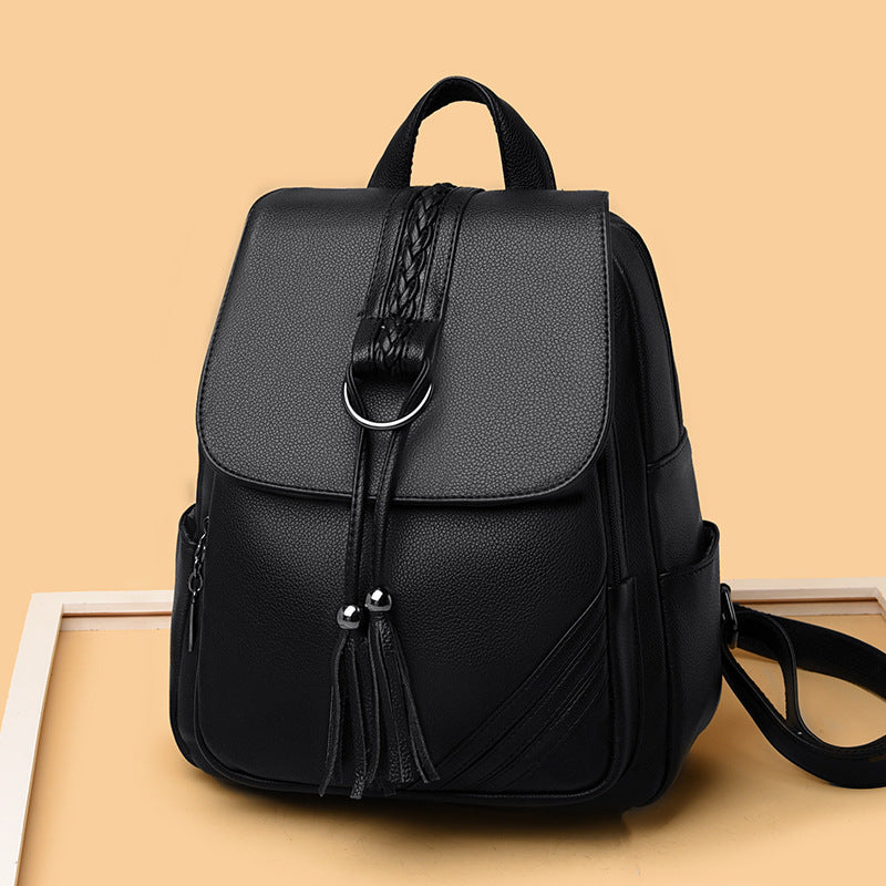 Chic Vintage-Inspired Backpack