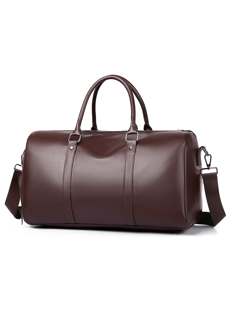 Stylish leather travel bag