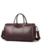 Stylish leather travel bag