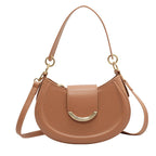 Ladies crossbody bag with elegant chain closure-https://detail.1688.com/offer/695305931310.html-Calm Wears-Black-nothing-Calm Wears