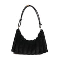 Luxurious Faux Fur Hobo Bag