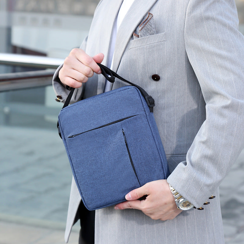 Multi-Pocket Crossbody Messenger Bag
