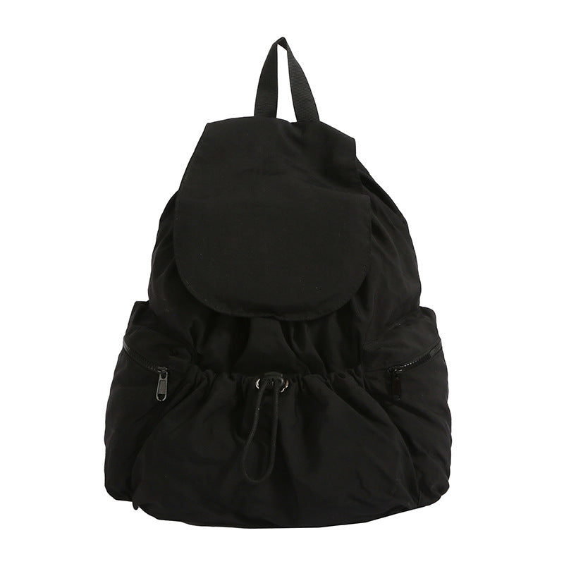 Casual Drawstring Closure Backpack Calm Wears