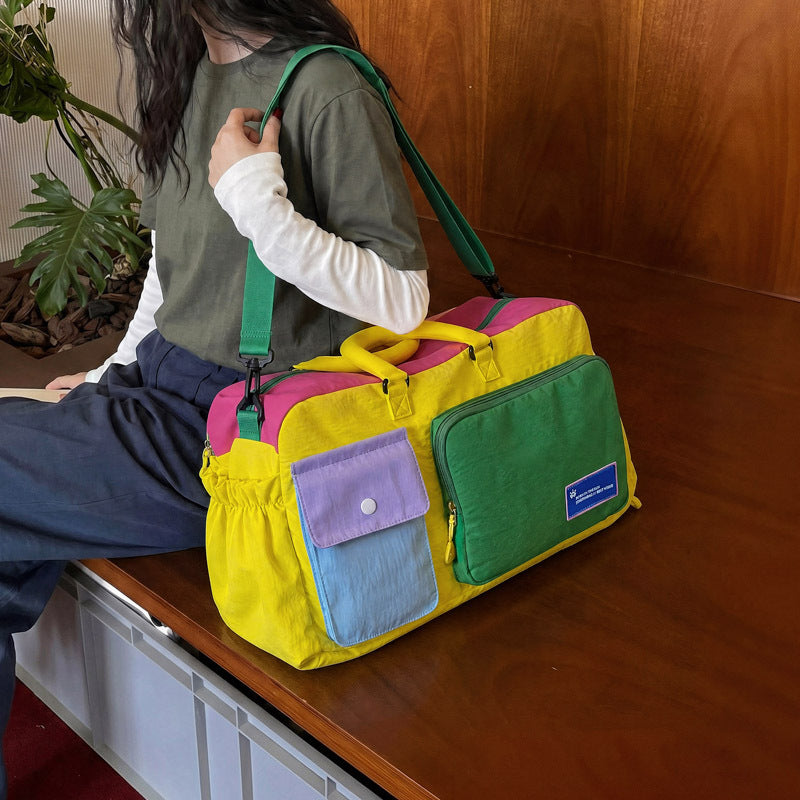 Versatile Multi-Compartment Travel Duffel Bag