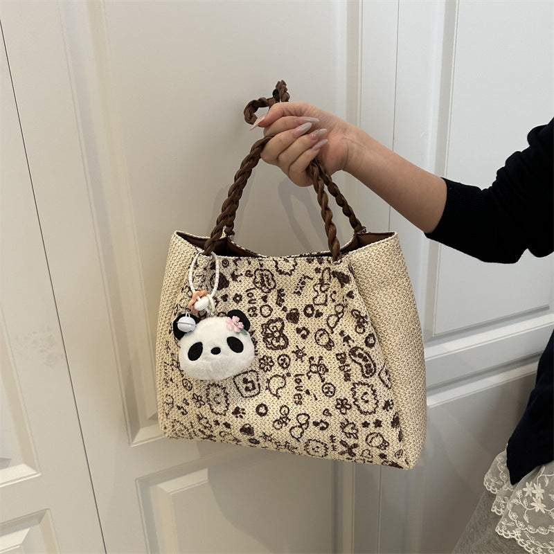 Chic Woven Tote Bag