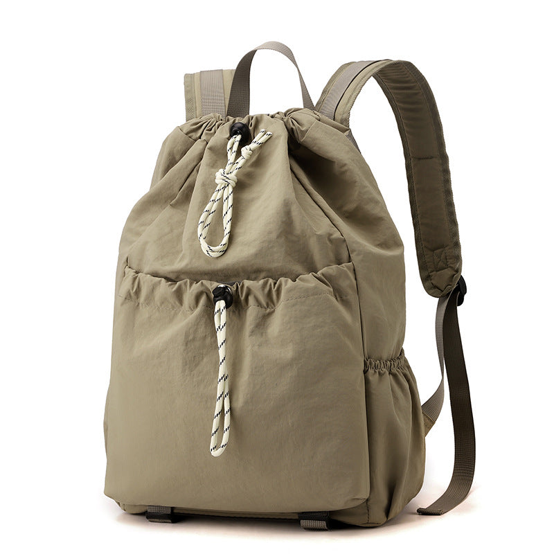 Compact Drawstring Travel Backpack