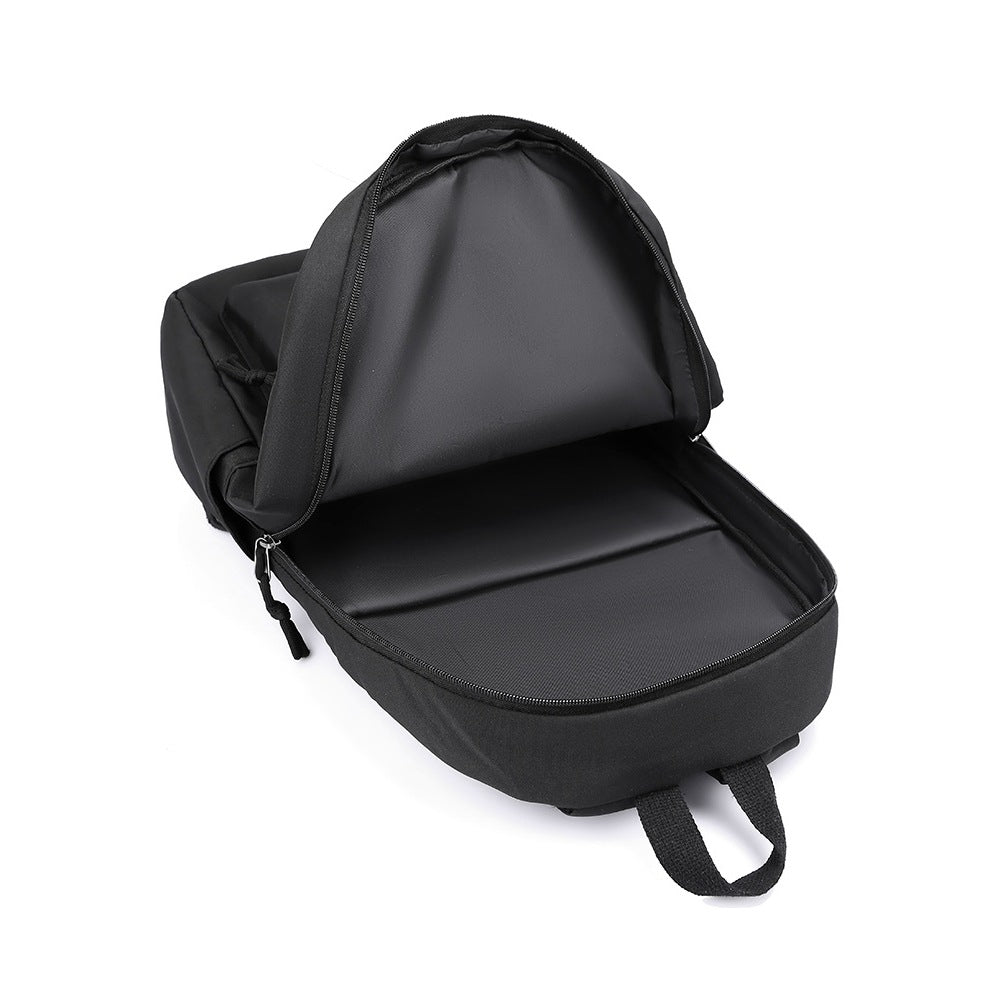 Leisure backpack with multifunctional compartments
