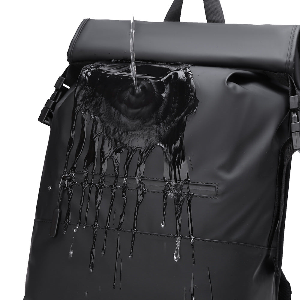 Waterproof Roll-Top Backpack