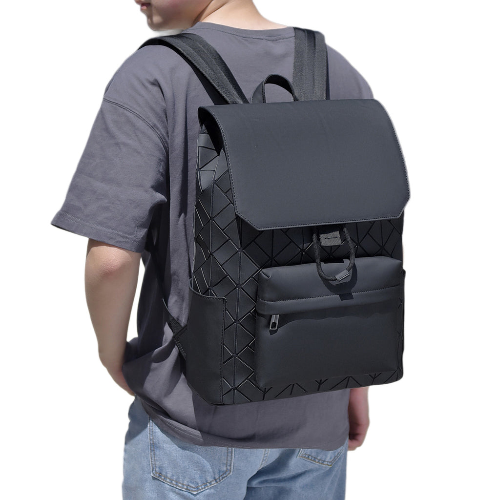 Trendy Geometric Print Backpack