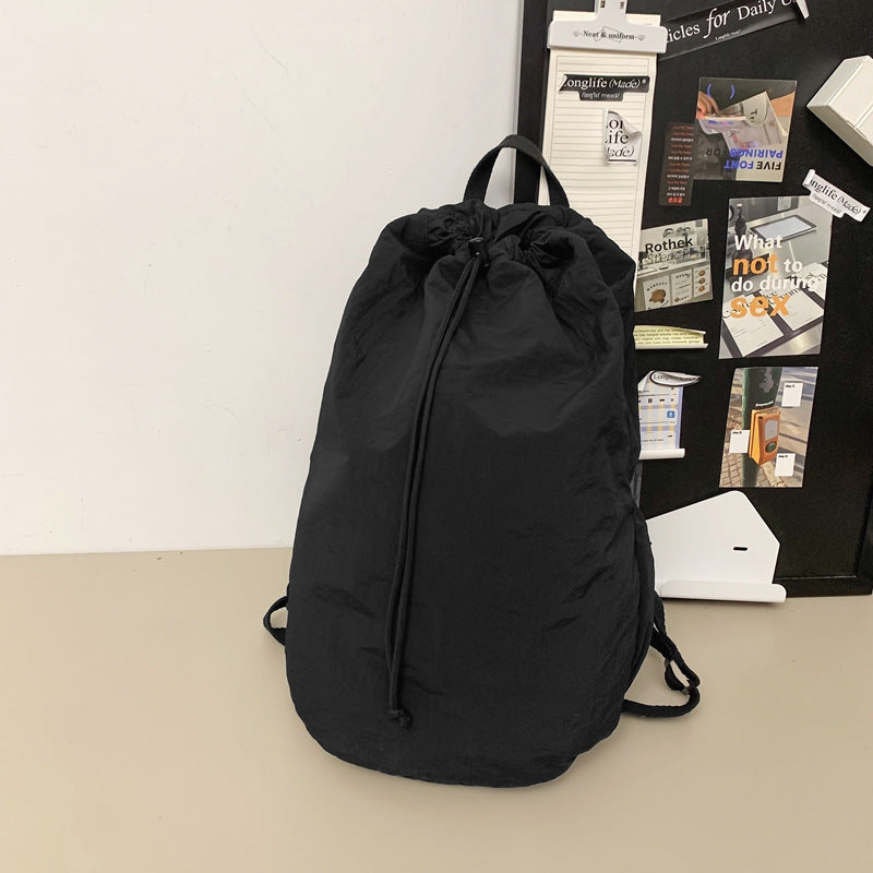 Lightweight Drawstring Travel Backpack for Weekend Trips