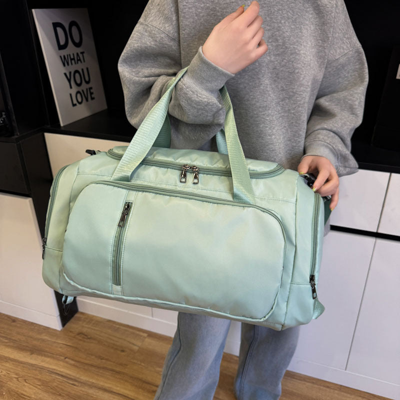 Multi-Pocket Colorful Travel Duffel Bag