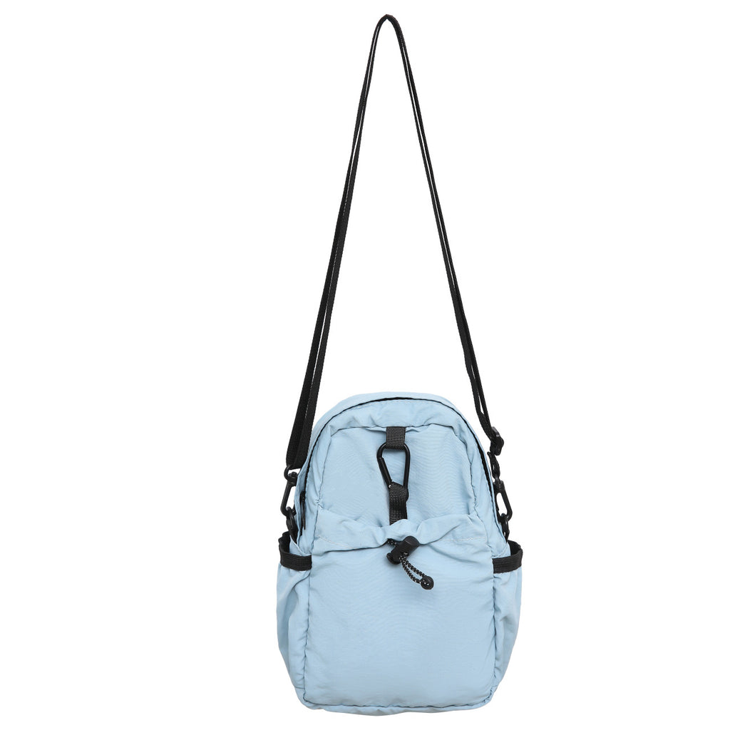 Practical crossbody backpack with multifunctional compartments