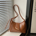 Luxurious Patent Leather Shoulder Bag