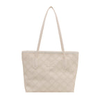 Floral Embossed Tote Bag