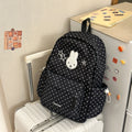 Fun Polka Dot Character Design Backpack