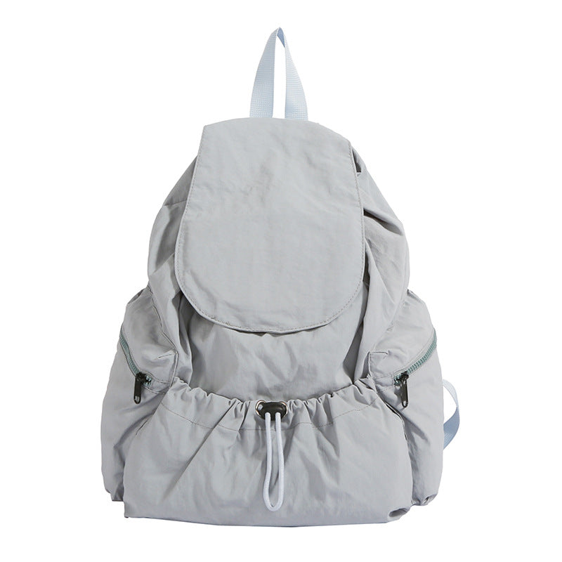 Casual Drawstring Closure Backpack Calm Wears