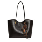 Women's high-quality tote bag with elegant design-https://detail.1688.com/offer/849985092289.html-Calm Wears-Braun-Size: no pendants-Calm Wears