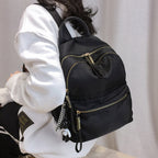 Modern Dual-Zipper Backpack