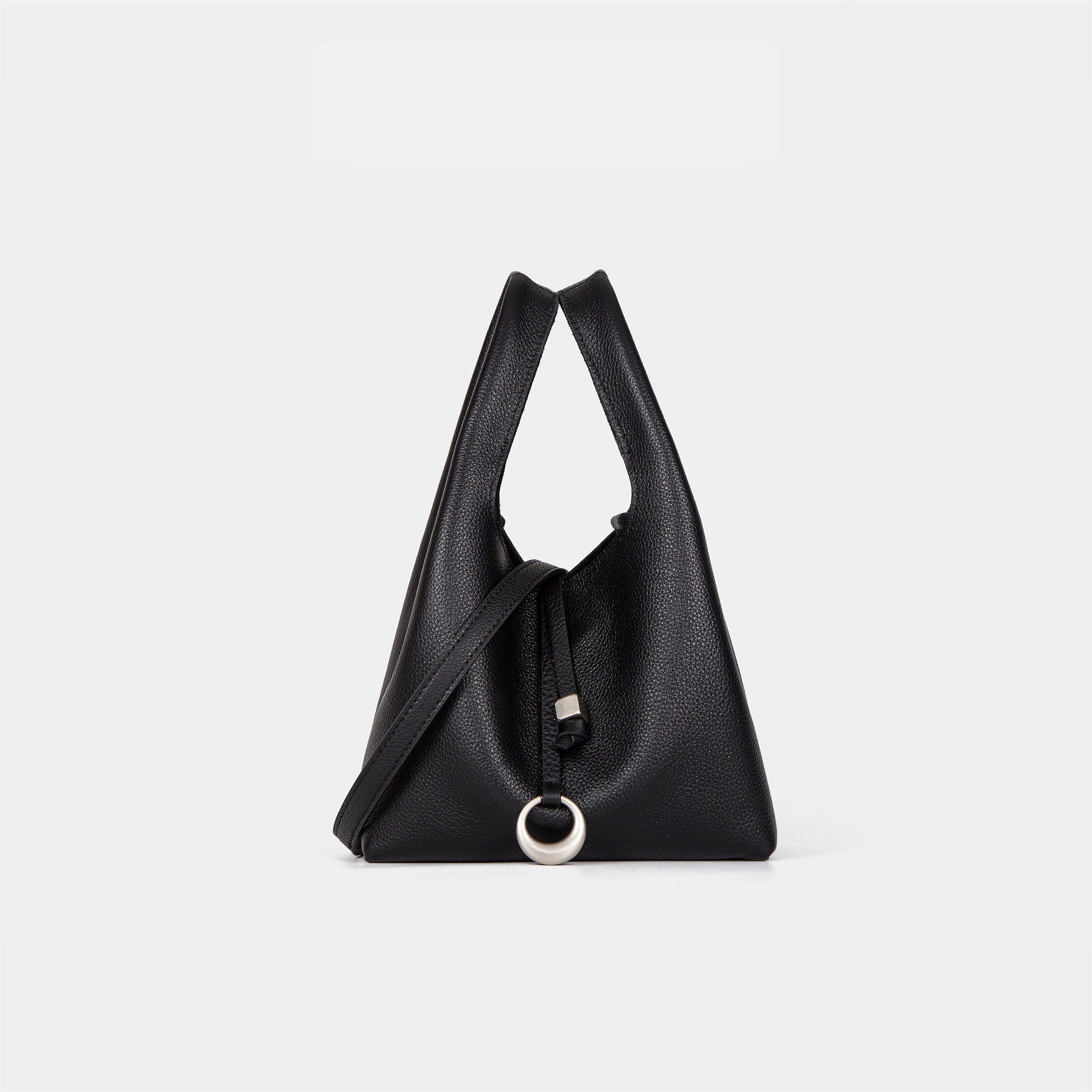 Women's elegant tote bag with innovative closure-https://detail.1688.com/offer/1034764902308.html-Calm Wears-Ebony Brown-191118-Calm Wears