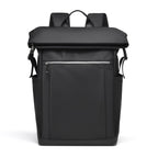Backpack with Two-Tone Design and Many Compartments