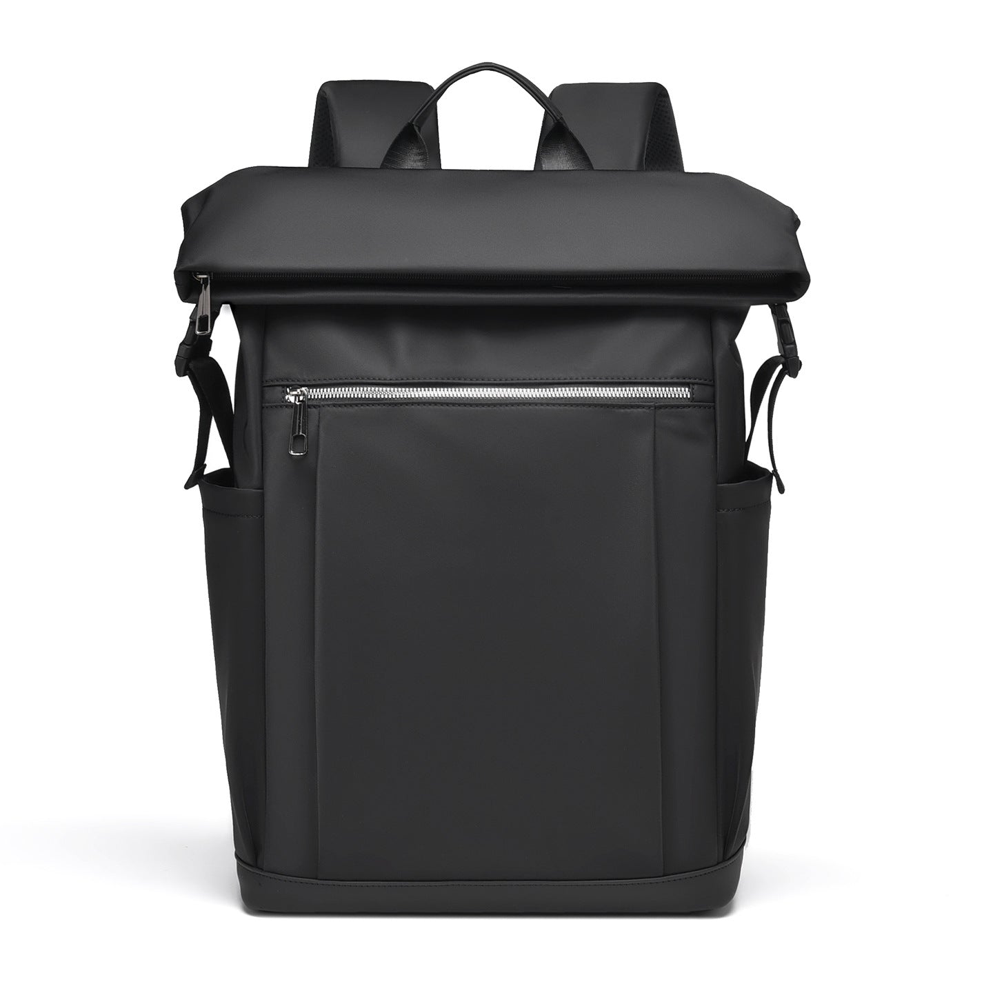 Backpack with Two-Tone Design and Many Compartments