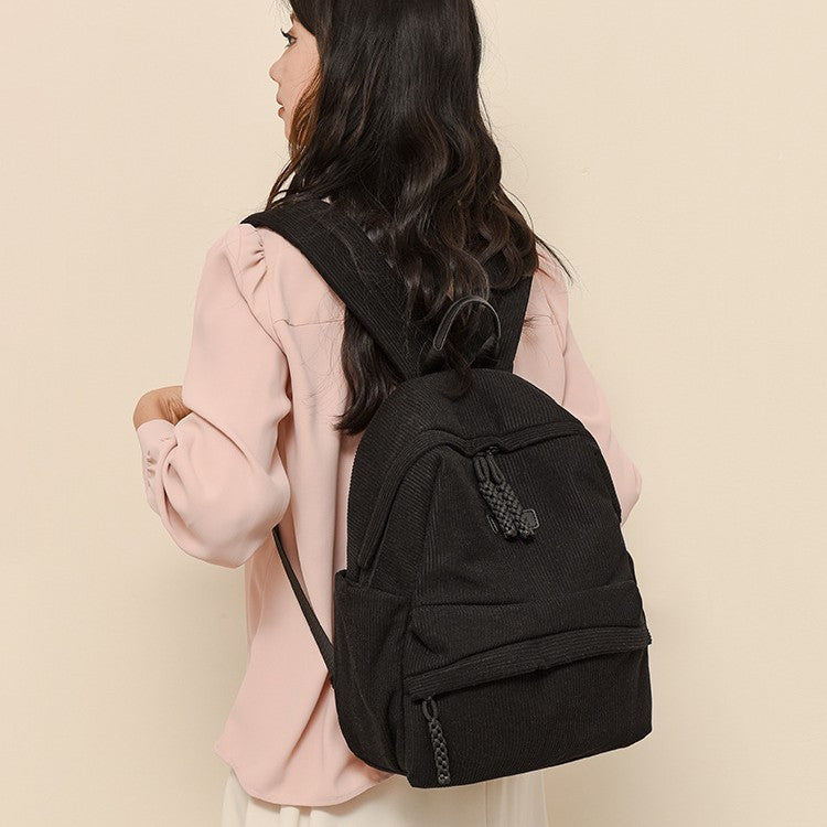 Textured Corduroy Daypack