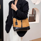Women's hobo bag with detachable mini organizer